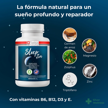 Sleep Zen - Apoyo natural y efectivo contra el insomnio (60 cáps.)